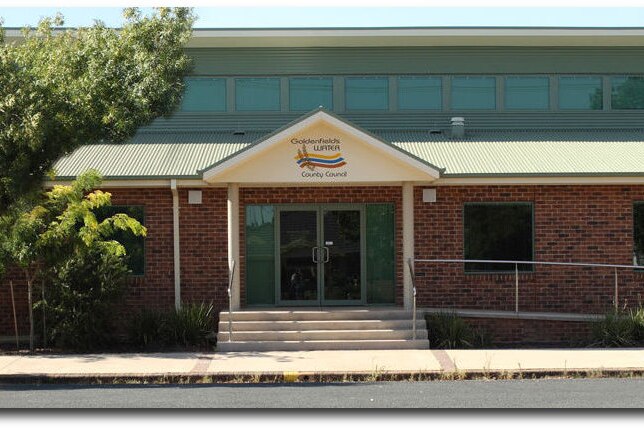 The Goldenfields Water County Council building in Temora, NSW.
