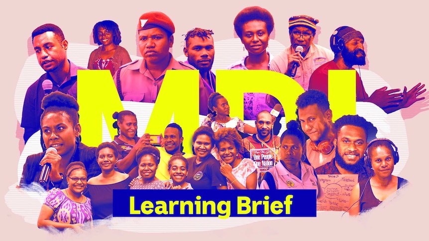 A collage of 22 PNG people of all different ages taken from various MDI projects over the years.