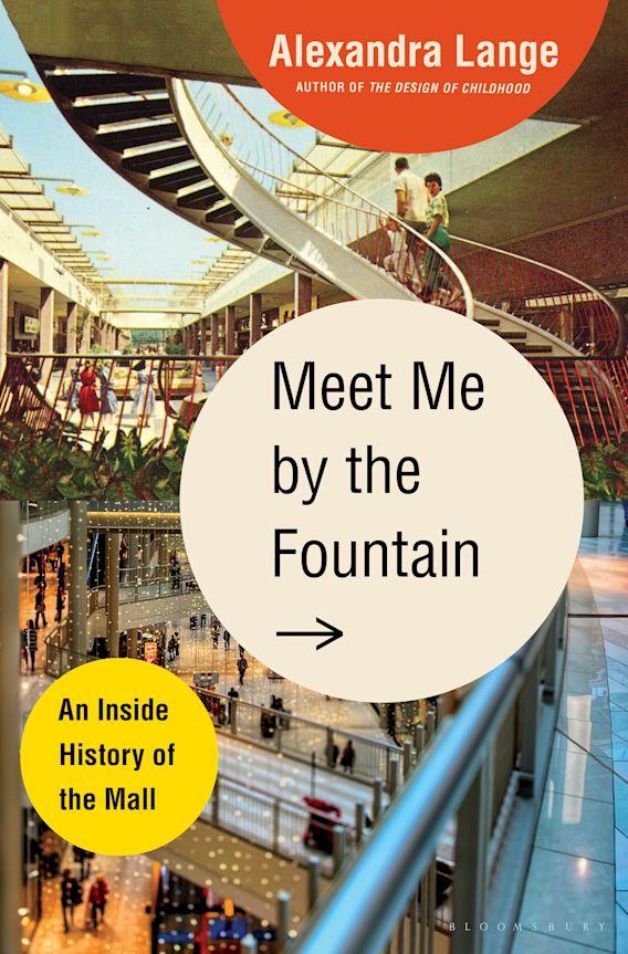 Book cover with text that reads Meet Me by the Fountain by Alexandra Lange 