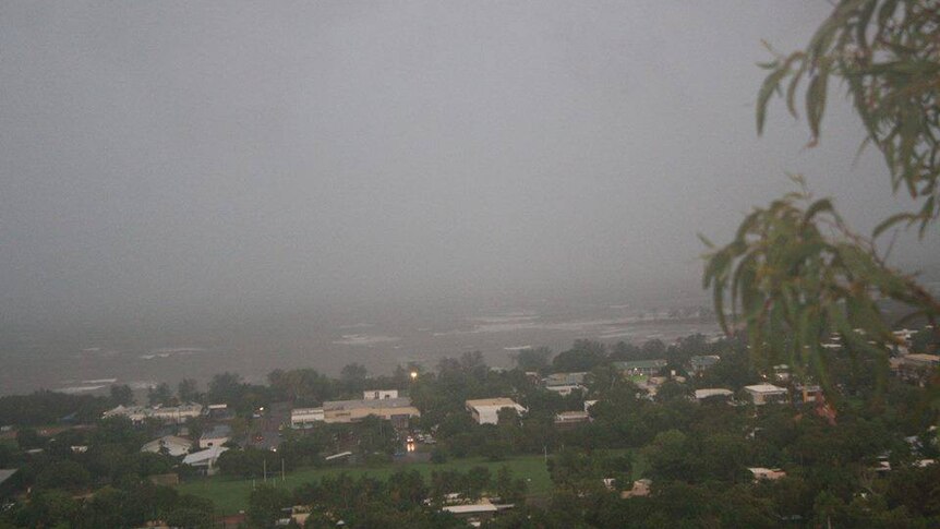 Nhulunbuy, NT as Cyclone Lam approaches