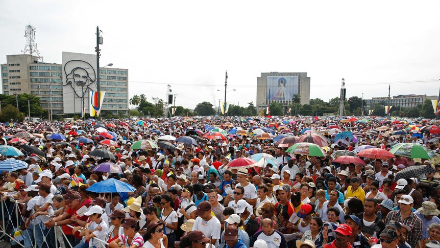 A general view of Havana's Revolution Square