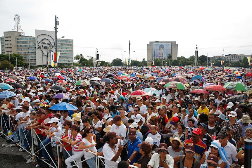 A general view of Havana's Revolution Square