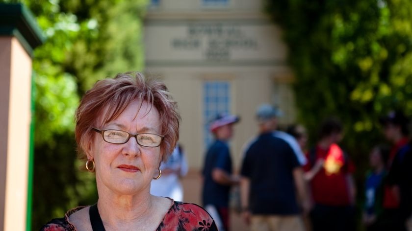 Sally Ray, President of the Bowral High School Parents and Citizens Committee