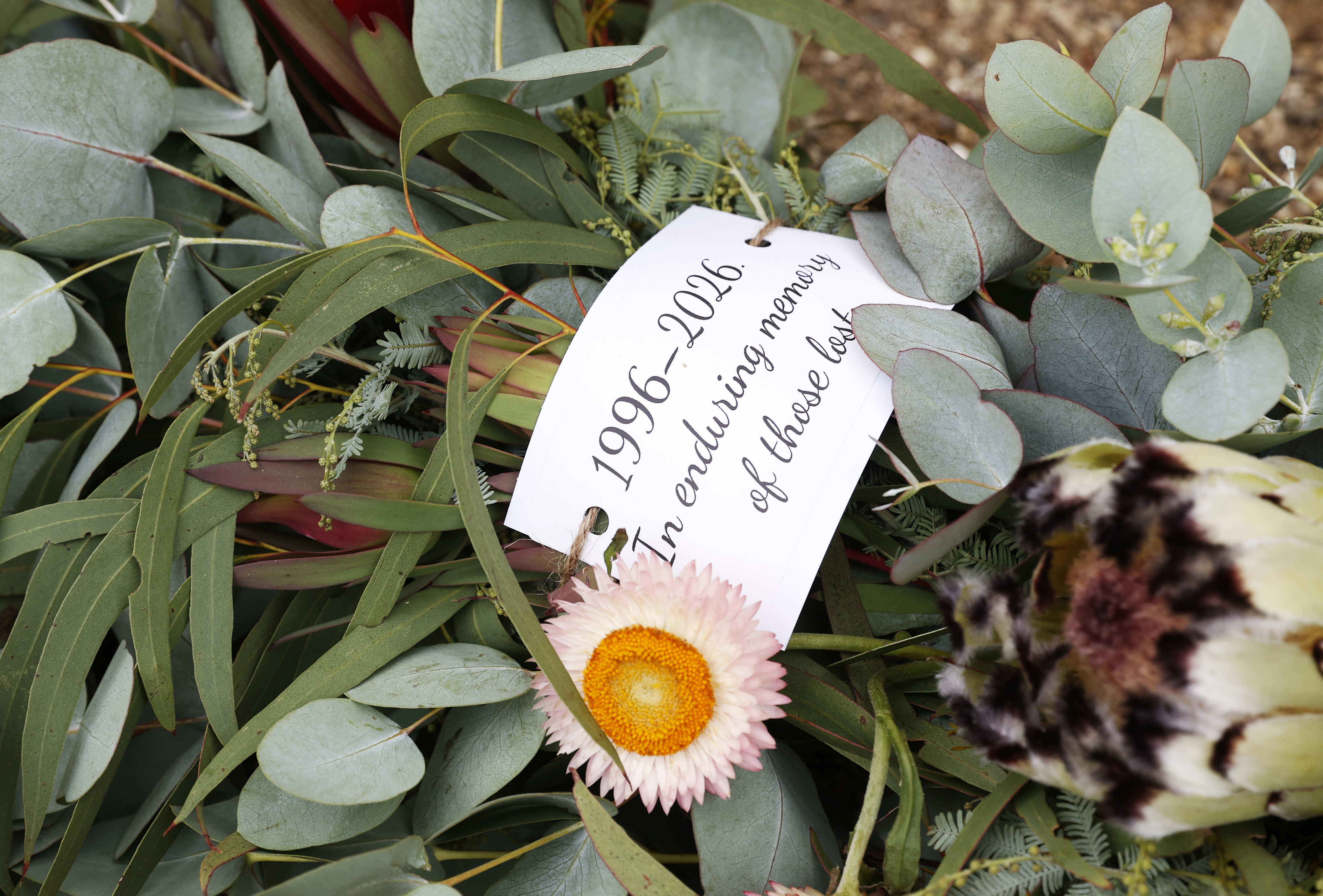 Memorial held on 30th anniversary of Port Arthur massacre