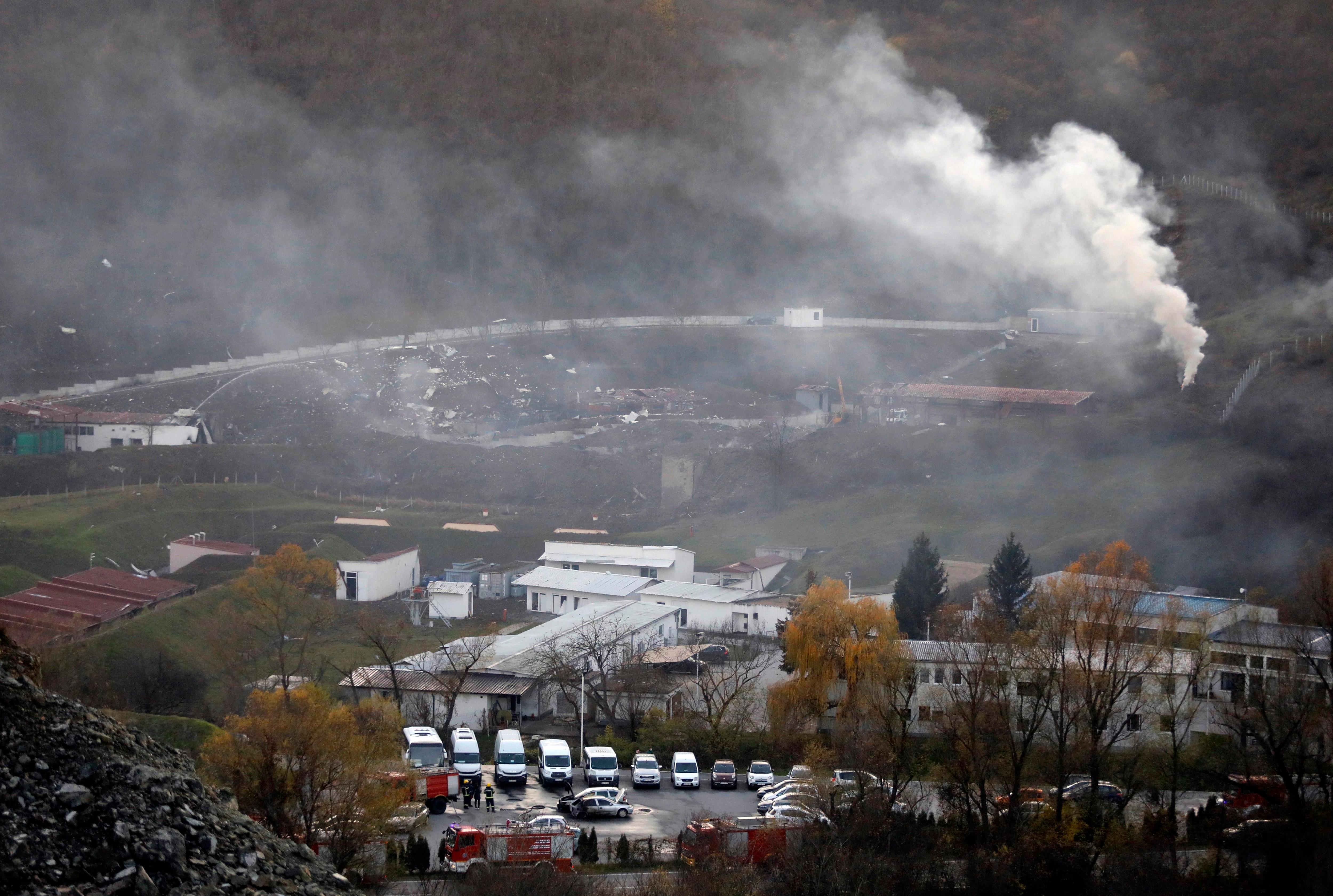 Explosions tear through Serbian munitions factory, killing two and ...