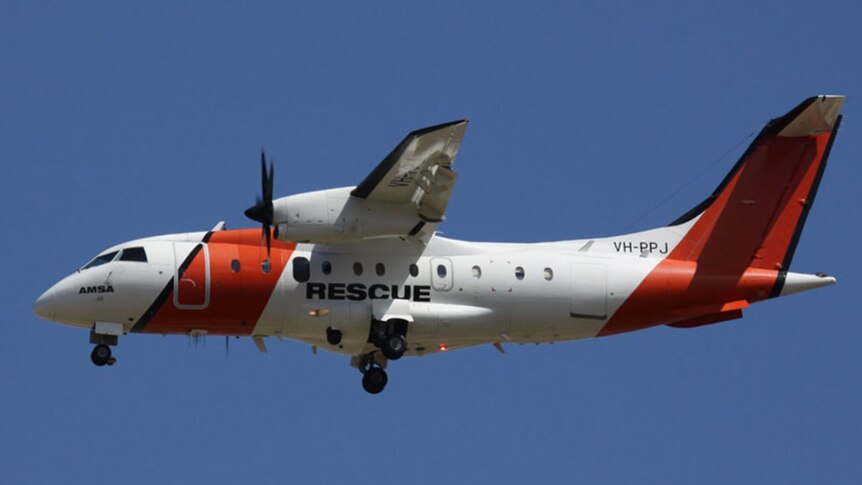 Dornier search aircraft from Aust Maritime Safety Authority