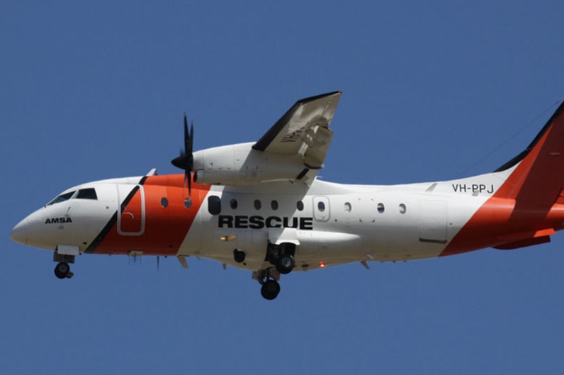 Dornier search aircraft from Aust Maritime Safety Authority