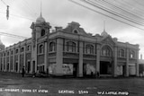 Hobart City Hall nearing completion in 1914