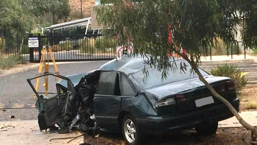 Passenger dies as car crashes and explodes