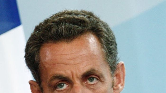 Police say two more devices found on the detainees were intended for French president Nicolas Sarkozy (pictured) and the Belgian embassy.