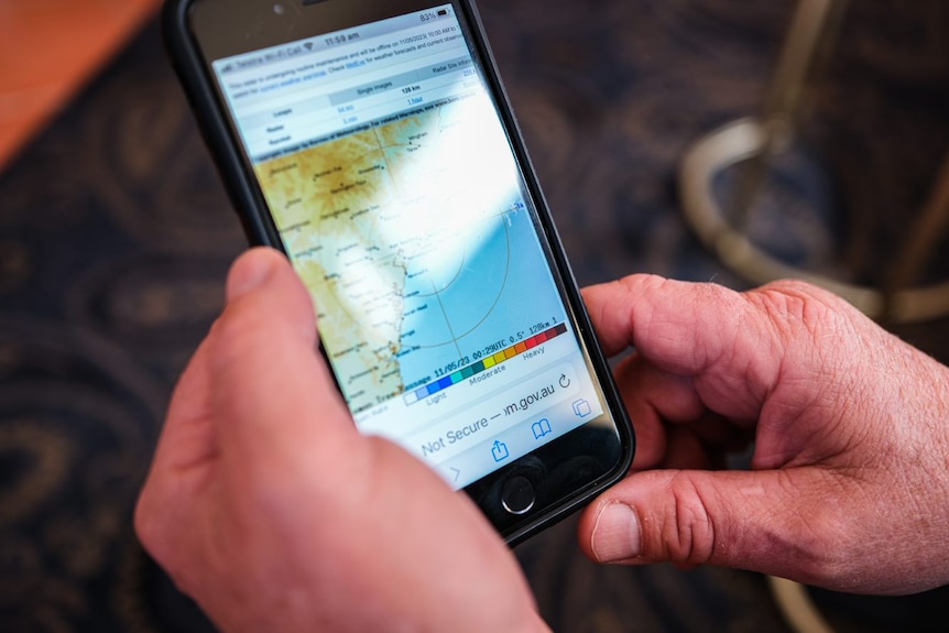 Paul looks at weather radar