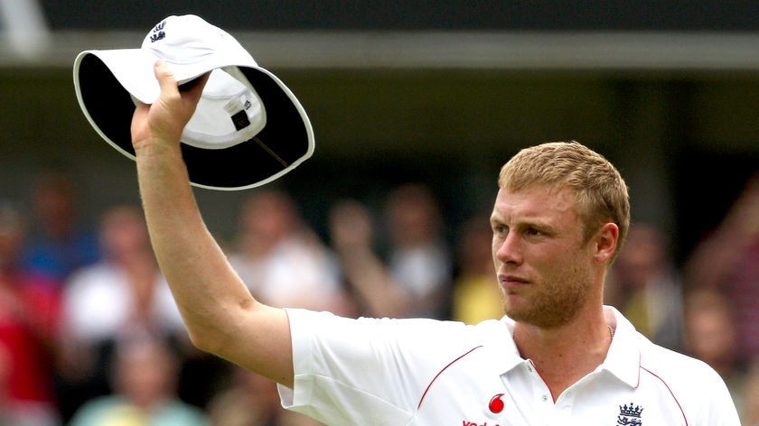 Flintoff retired from Test cricket to focus on the shorter forms of the game.