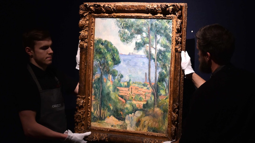 Paul Cezanne painting auction