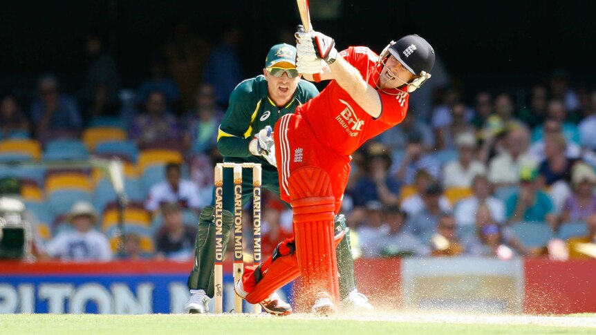 Eoin Morgan lashes out at the Gabba