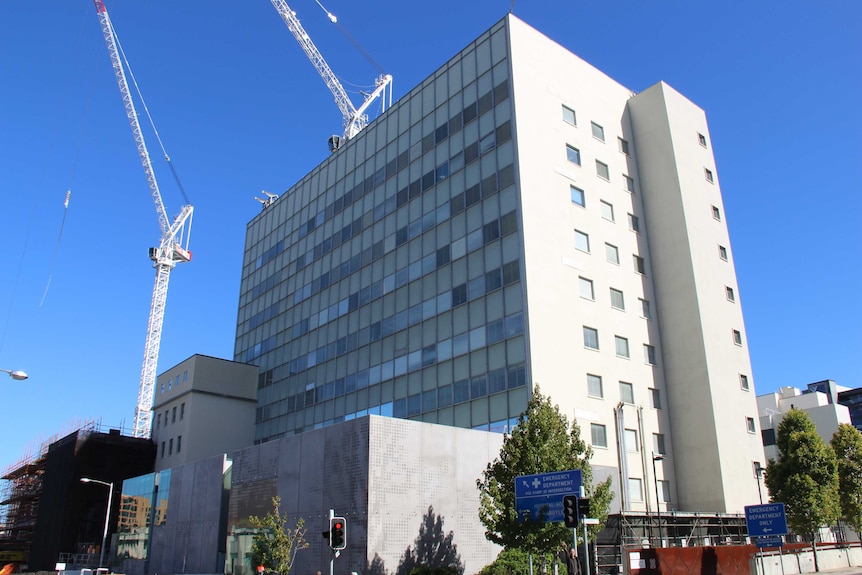 Royal Hobart Hospital A Block, February 20, 2018.