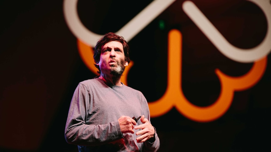 Dan Ariely on stage at the Sohn Hearts & Minds Investment Leaders Conference in Melbourne in November 2018