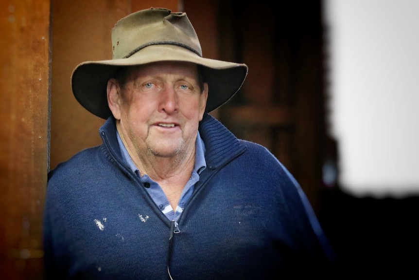 Tasmanian shearing contractor Ray Edwards