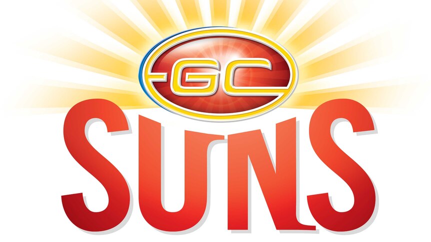 Gold Coast Suns AFL logo.