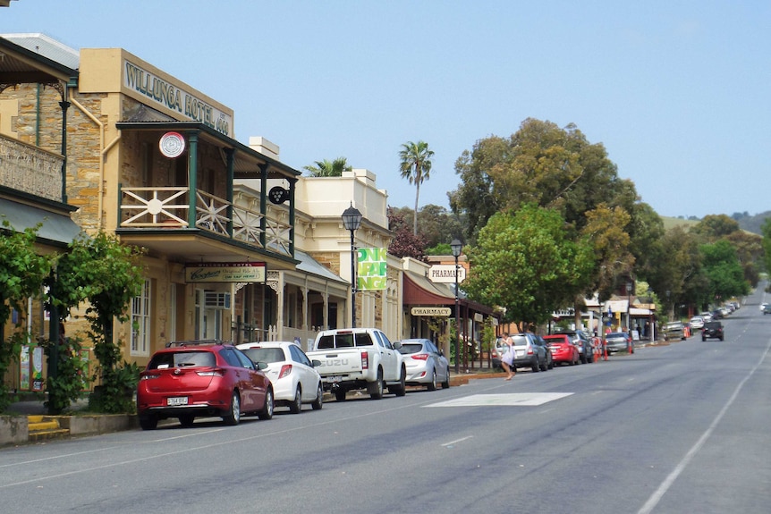 The main street of Willunga