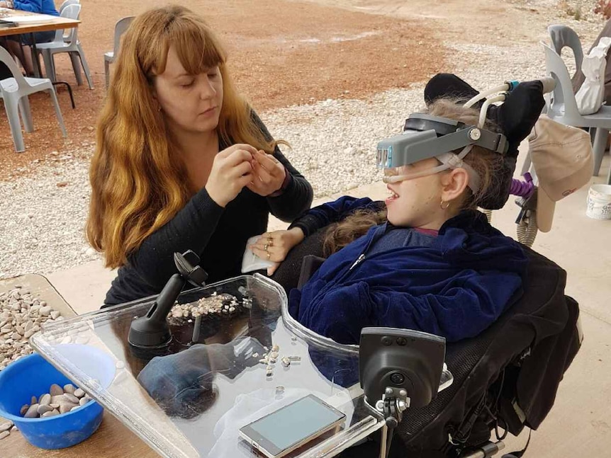 Eleanor Beidatsch with her sister Kirsten. Ausnew Home Care, NDIS registered provider, My Aged Care