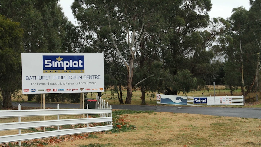 Simplot plant at Bathurst