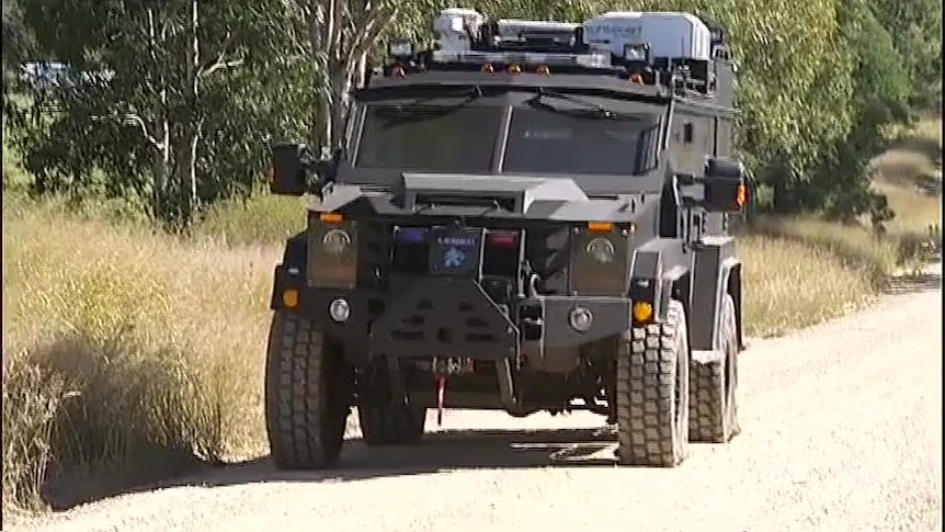 Queensland Police bearcat