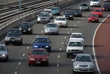 Perth freeway traffic