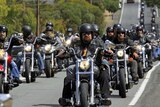 Under the proposals bikie gang members would face jail terms of two years for a first offence.