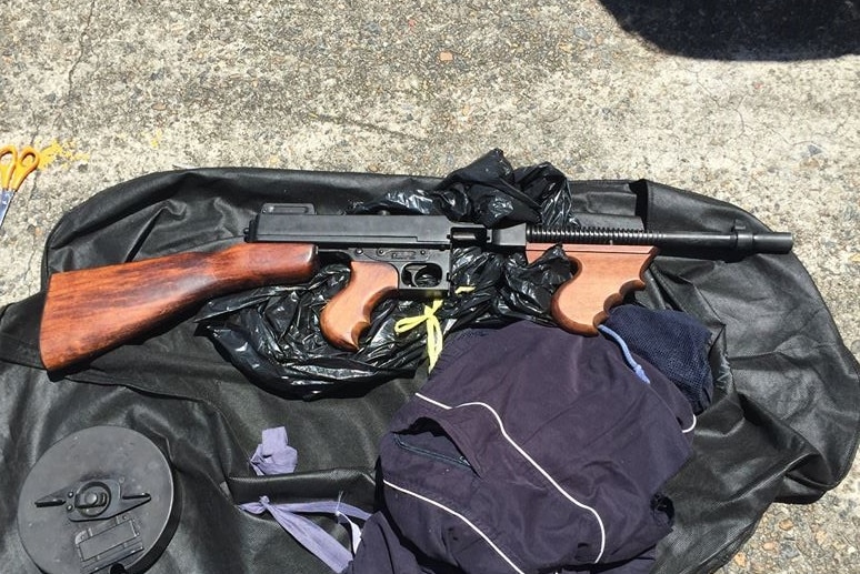 Sub-machine gun seized in Marrickville