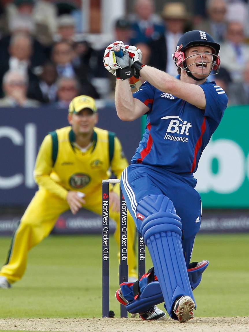 Morgan blasts six at Lord's