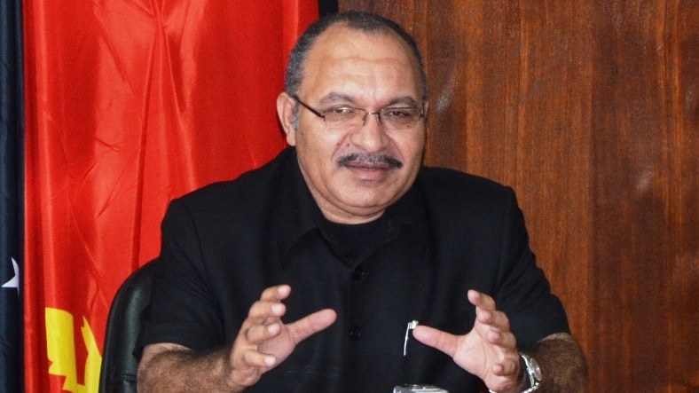 Papua New Guinea prime minister Peter O'Neill