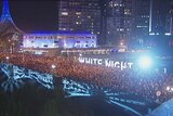 White Night crowds