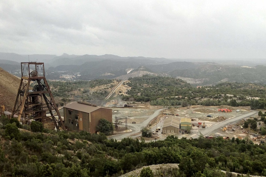 Mount Lyell Copper Mine, Queenstown, Tasmania.