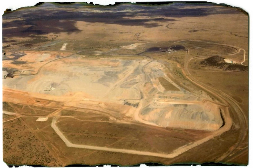 Aerial photo of Isaac Plains coking coal mine near Moranbah in central Queensland.