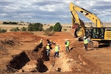 Adelaide to Moomba gas pipeline excavated