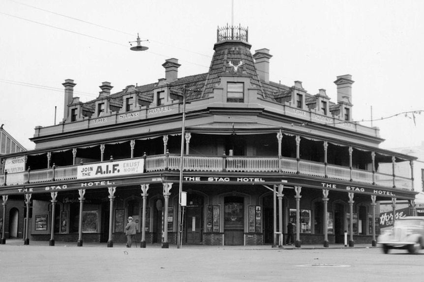 The Stag Hotel in 1941.
