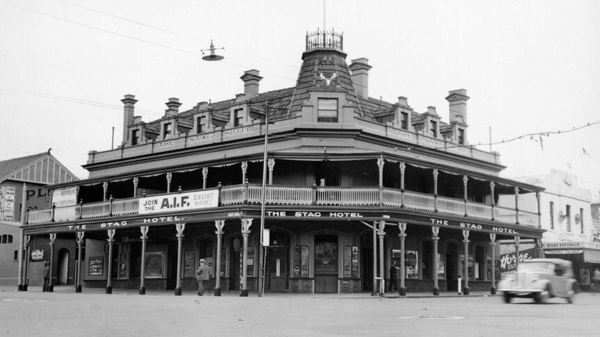 The Stag Hotel in 1941.