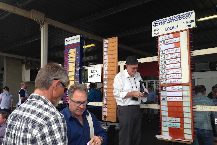 Bookies take bets at Devonport Cup