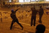 Clashes outside Egyptian presidential palace