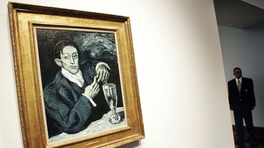 Portrait Of Angel Fernandez De Soto (The Absinthe Drinker)