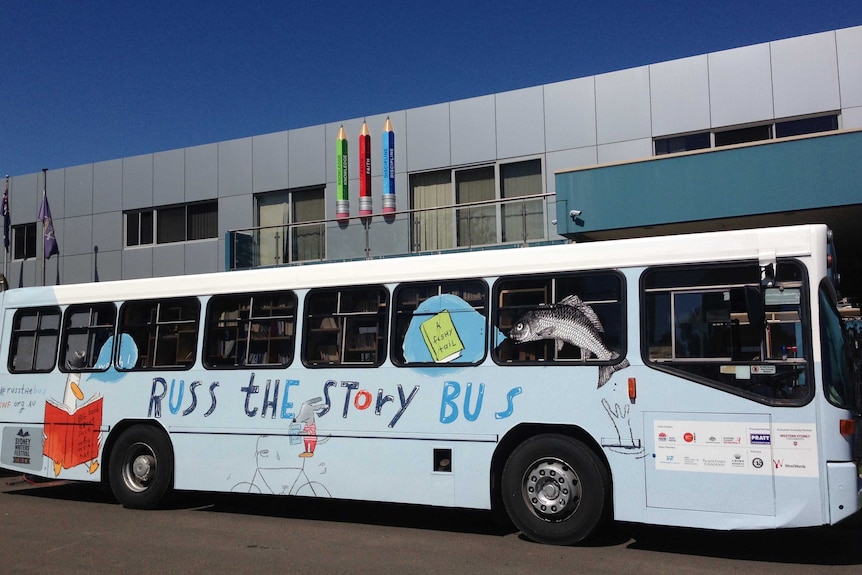 Mobile library Russ the Story Bus