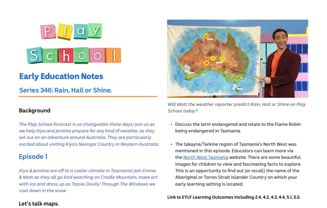 Play-based planning ideas - ABC Kids