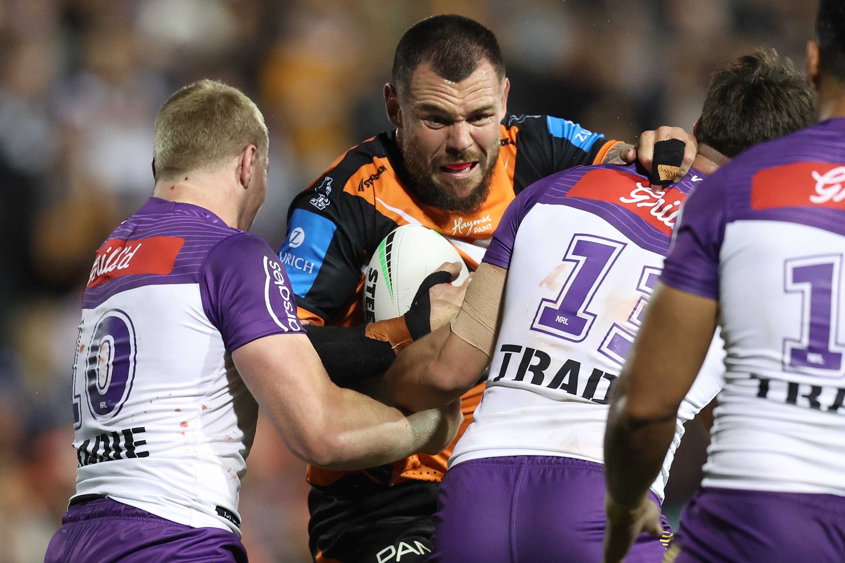 NRLライブ：カンタベリー・ブルドッグス対ウォリアーズ、ウェストス・タイガース対メルボルン・ストーム、ノース・クイーンズランド・カウボーイズ対マンリー・シー・イーグルス