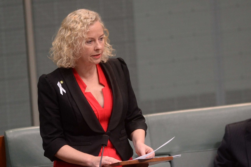 Sharon Claydon during maiden speech