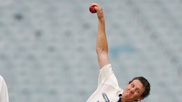 Bryce McGain picked up the vital wickets of Hartley and Broad.