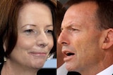 Tony Abbott gained one point over Julia Gillard as preferred prime minister.