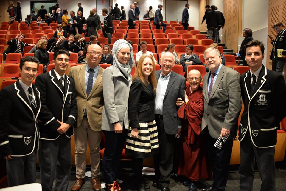 A Newington School Interfaith Panel where students get into interreligious dialogue. episode artwork