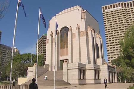 Hyde Park ANZAC memorial