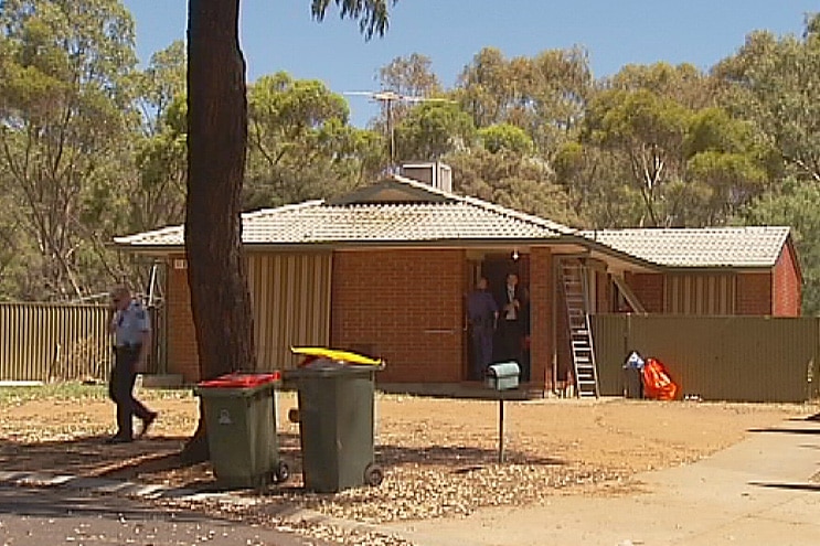 House where three people were arrested after Pooraka bus stop shooting, January 1 2013