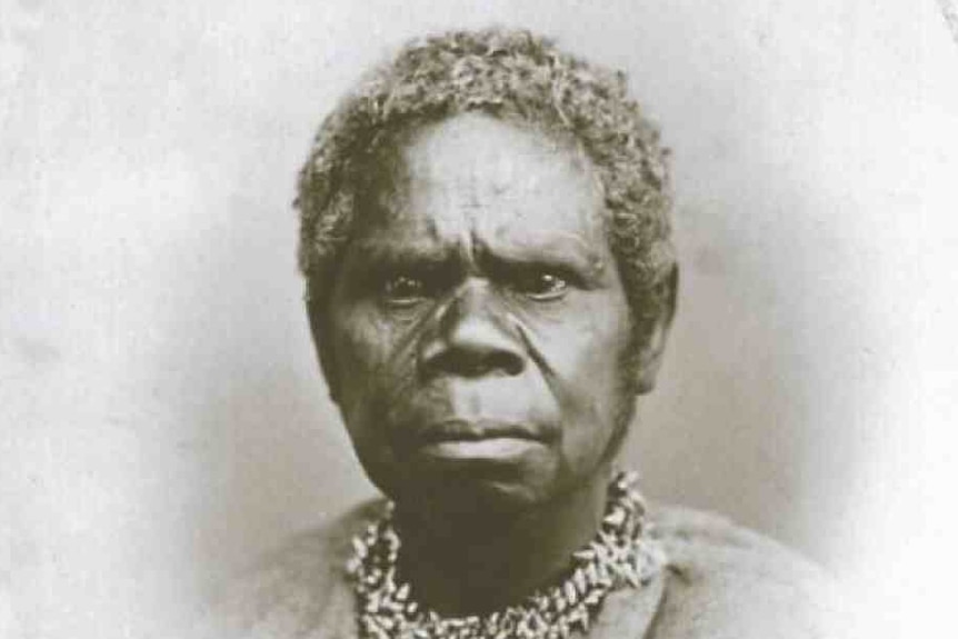Truganini, photographed in 1866 by CA Woolley